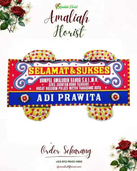 Papan Bunga Ucapan Selamat sukamara